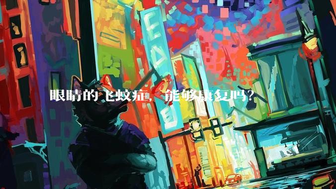 眼睛的飞蚊症,能够康复吗?
