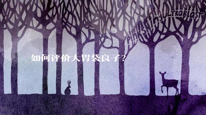 如何评价大胃袋良子?