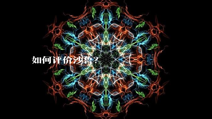 如何评价沙鲁?