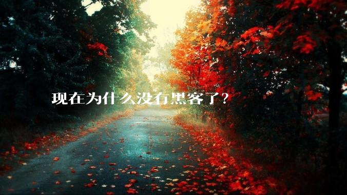 现在为什么没有黑客了?